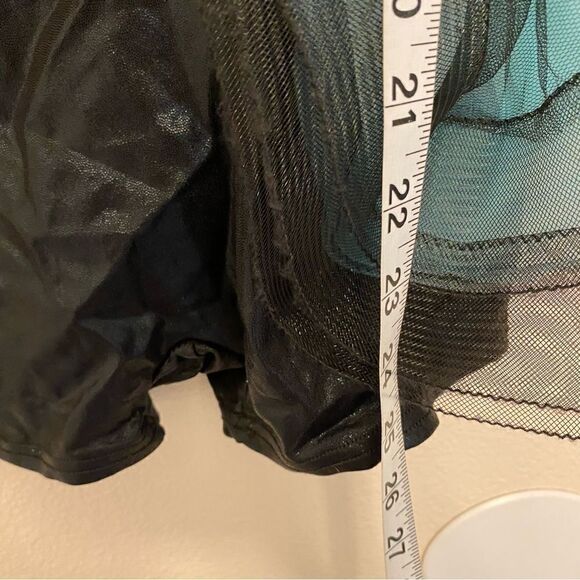 Curtain Call Dance Costume jazz teal black tutu dress J4955 Adult Small SA - Picture 6 of 11